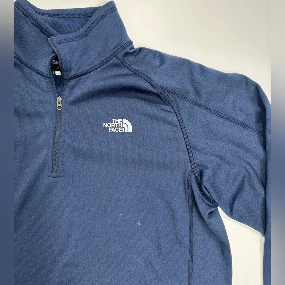 The North Face Quarter Zip Pullover in Navy Sz Large